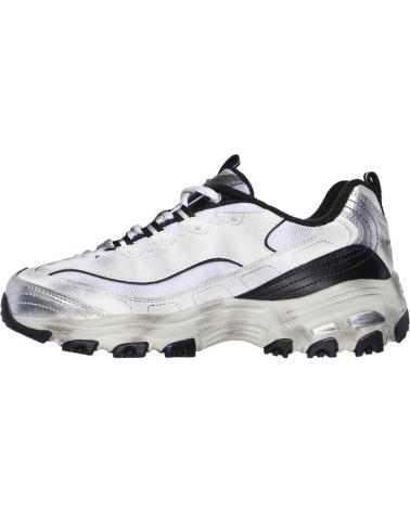 Deportivas de Mujer SKECHERS DLITES VINTAGE VISI NEGRO