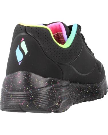 Sportivo per Bambina SKECHERS ZAPATILLAS NINA MODELO UNO LITE COLOR NEGRO BKMT