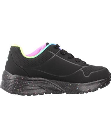 Sportivo per Bambina SKECHERS ZAPATILLAS NINA MODELO UNO LITE COLOR NEGRO BKMT