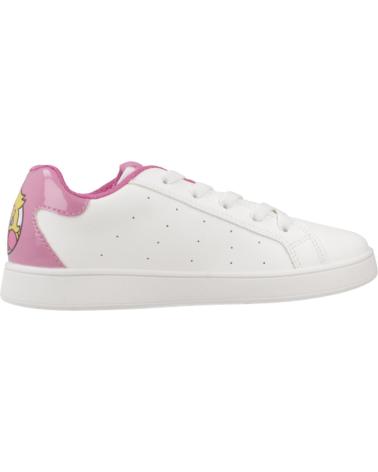 Esportes  de Menina GEOX ZAPATILLAS NINA MODELO J ECLYPER COLOR BLANCO C0406