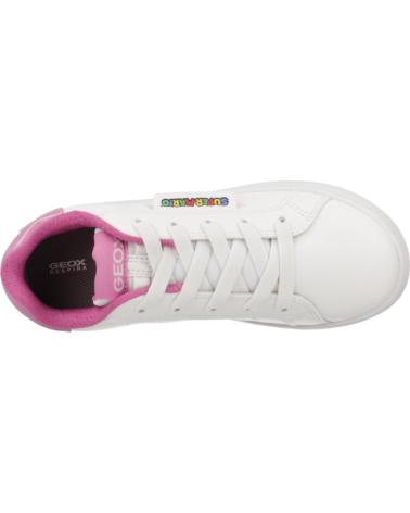 Esportes  de Menina GEOX ZAPATILLAS NINA MODELO J ECLYPER COLOR BLANCO C0406