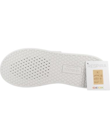 Esportes  de Menina GEOX ZAPATILLAS NINA MODELO J ECLYPER COLOR BLANCO C0406