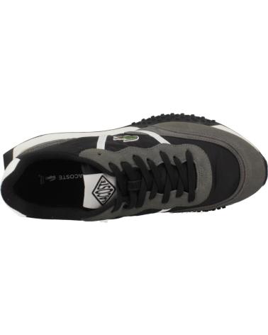 LACOSTE L-SPIN DELUXE 748SMA0065237 NOIR GRIS BLKDK LACOSTE L-SPIN DELUXE 748SMA0065237 NOIR GRIS BLKDK