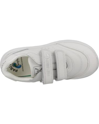 Sneaker für Mädchen und Junge PABLOSKY ZAPATILLAS UNISEX COLEGIAL 203900 BLANCO