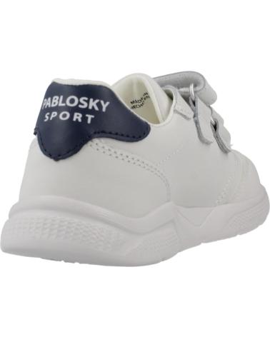 Deportivas de Niña y Niño PABLOSKY ZAPATILLAS NINO MODELO 203902P COLOR BLANCO