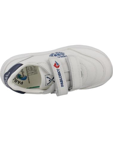 Deportivas de Niña y Niño PABLOSKY ZAPATILLAS NINO MODELO 203902P COLOR BLANCO