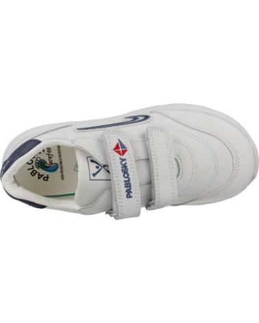 Deportivas de Niño PABLOSKY ZAPATILLAS NINO MODELO 204002P COLOR BLANCO