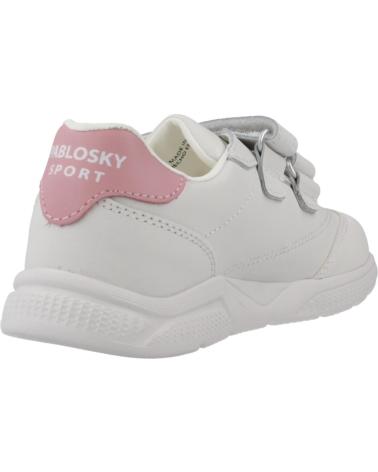 Deportivas de Niña PABLOSKY ZAPATILLAS NINA MODELO 204007P COLOR BLANCO