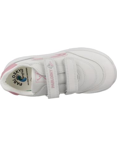 Deportivas de Niña PABLOSKY ZAPATILLAS NINA MODELO 204007P COLOR BLANCO