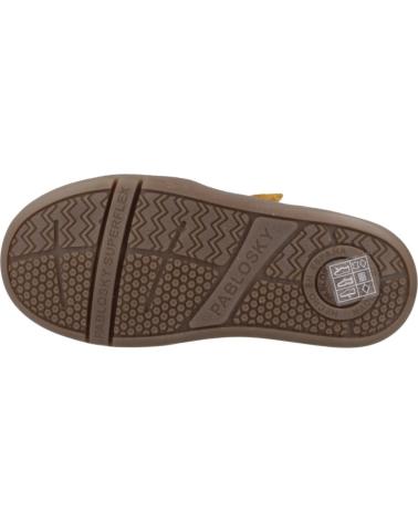 Stivaletti per Bambino PABLOSKY BOTAS NINO MODELO 047298P COLOR AMARILLO ARANCIO