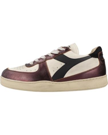 Sportif pour Femme DIADORA ZAPATILLAS MUJER HERITAGE MODELO BASKET LOW DIRTY COLOR MARR 25015