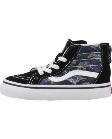 Esportes  de Menina e Menino VANS OFF THE WALL ZAPATILLAS NINO VANS MODELO SK8-HI ZIP COLOR NEGRO BLUWHT