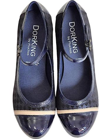 DORKING SCARPE CON TACCO MARY JANE CARCASNAPLASUGA BLU MARINO CARCASNAPLASUGA MARINO MARINO PORCELANA