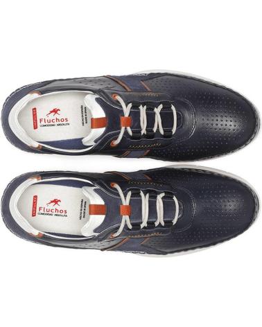 Deportivas de Hombre FLUCHOS INFORMALES HOMBRE MODELO F1442 COLOR AZUL OCEANO