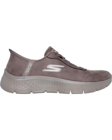 Esportes  de Mulher SKECHERS ZAPATILLAS DEPORTIVAS MUJER SLIP-INS GO WALK FLEX-MALI 12483 MARRóN