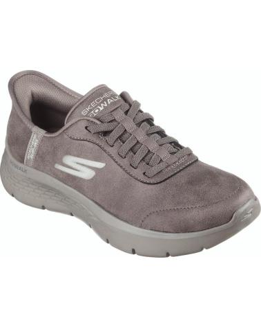 Esportes  de Mulher SKECHERS ZAPATILLAS DEPORTIVAS MUJER SLIP-INS GO WALK FLEX-MALI 12483 MARRóN