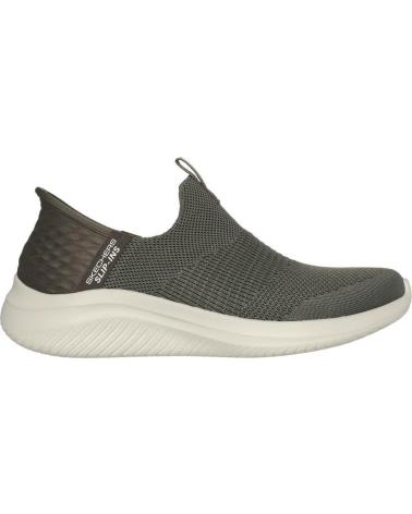Sneaker für Damen SKECHERS SLIP-INS FLEX 3 SMOOTH STEP KAKI