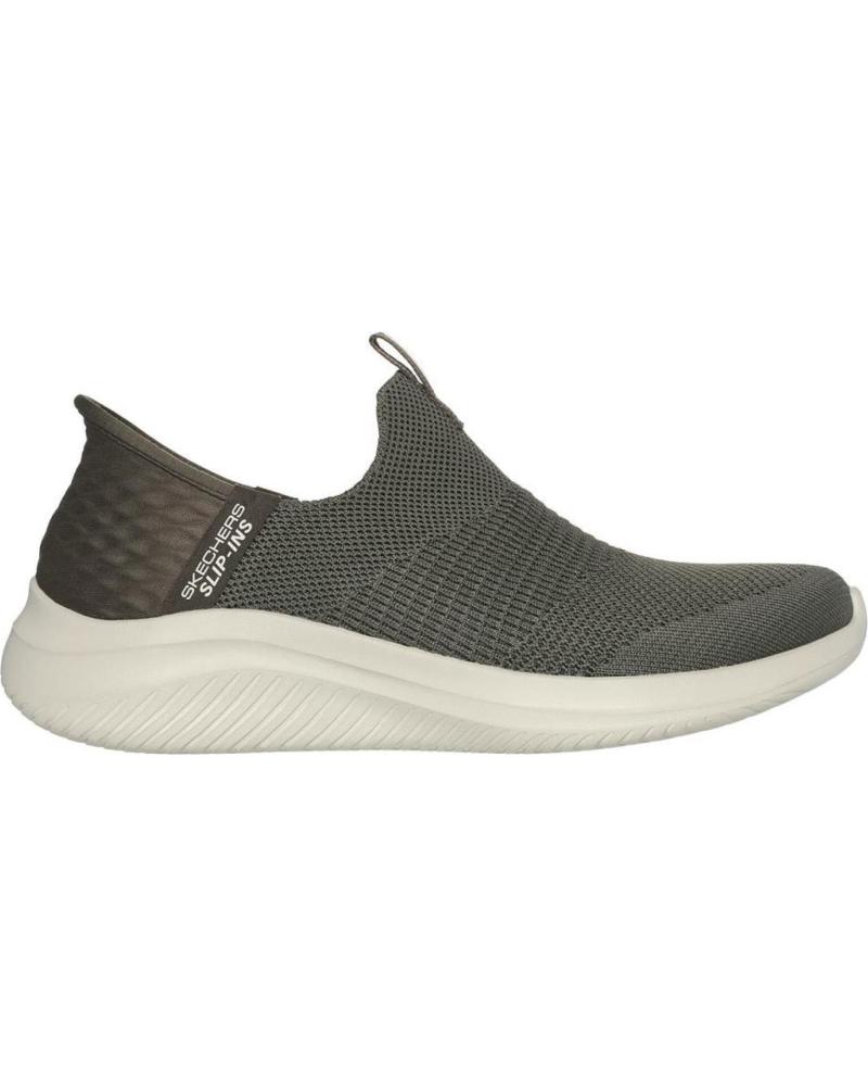 Sneaker für Damen SKECHERS SLIP-INS FLEX 3 SMOOTH STEP KAKI