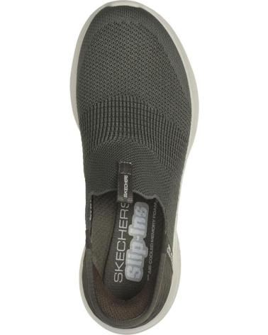 Sneaker für Damen SKECHERS SLIP-INS FLEX 3 SMOOTH STEP KAKI