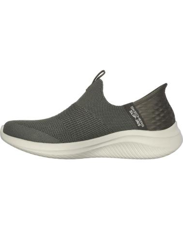 Sneaker für Damen SKECHERS SLIP-INS FLEX 3 SMOOTH STEP KAKI