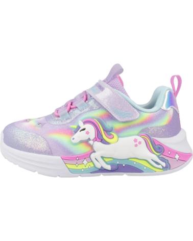 Esportes--De-Niña-SKECHERS-ZAPATILLAS-NINA-MODELO-UNICORN-CHASER-COLOR-VIOLETA-LVMT