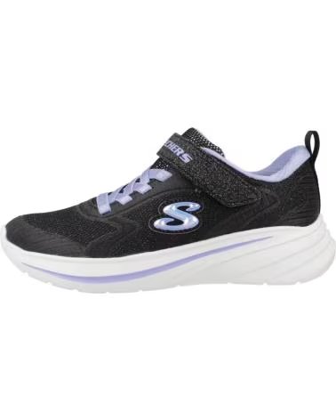 SKECHERS ZAPATILLAS PARA NINOS UNISEX NEGRO