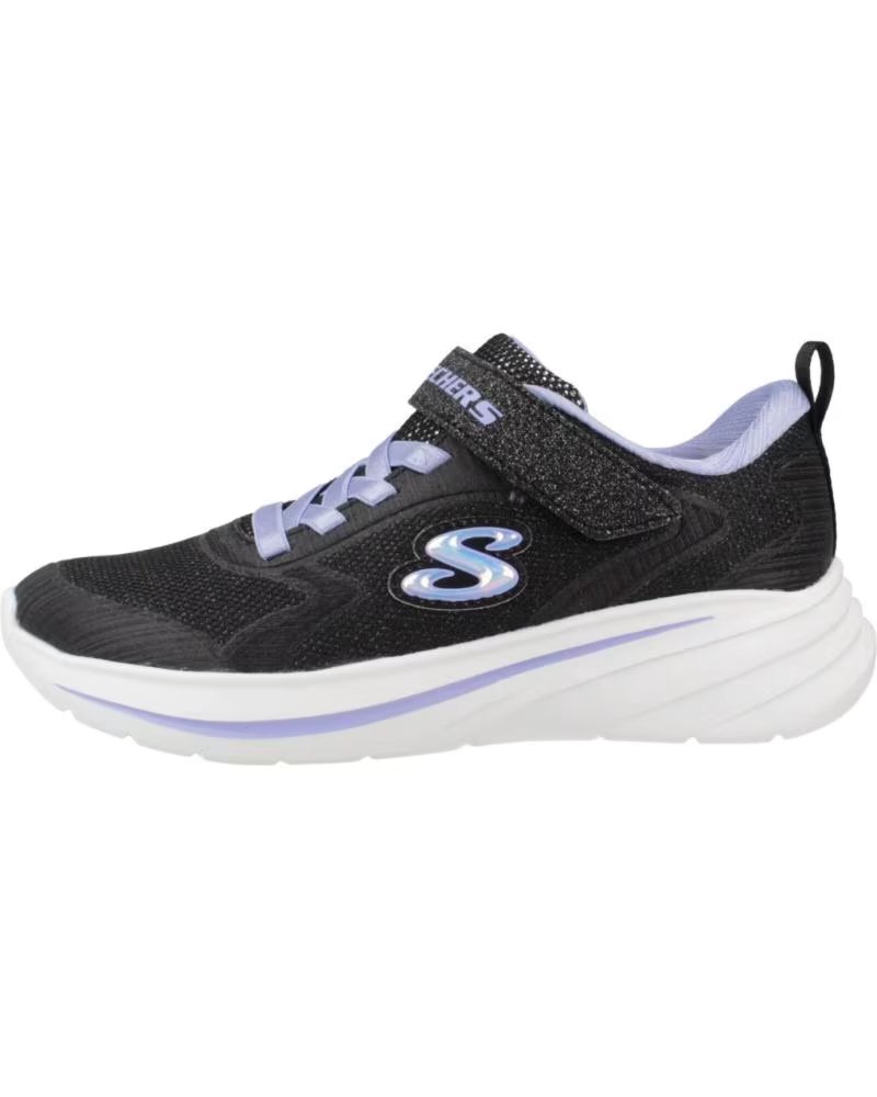 SKECHERS ZAPATILLAS PARA NINOS UNISEX NEGRO
