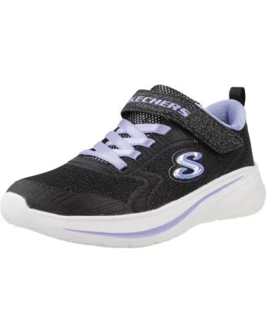 SKECHERS ZAPATILLAS PARA NINOS UNISEX NEGRO