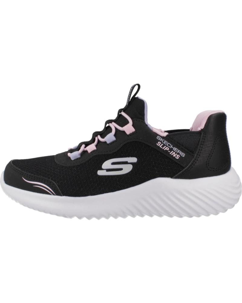 Esportes--De-Niña-SKECHERS-ZAPATILLAS-NINA-MODELO-SIMPLE-CUTE-COLOR-NEGRO-BLK