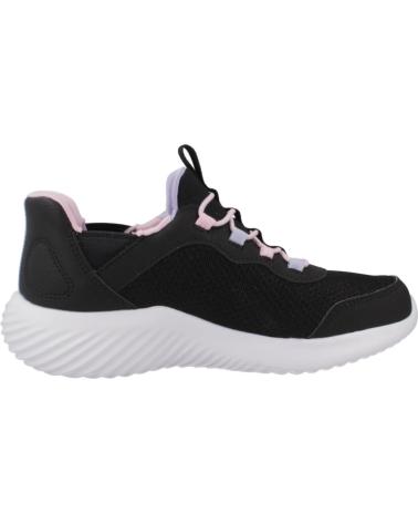 Esportes--De-Niña-SKECHERS-ZAPATILLAS-NINA-MODELO-SIMPLE-CUTE-COLOR-NEGRO-BLK