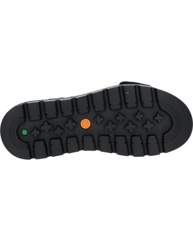 Sandalias de Mujer TIMBERLAND A2F2J RAY CITYANKLE STRAP BLACK FULL-GRAIN