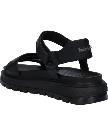 Sandalias de Mujer TIMBERLAND A2F2J RAY CITYANKLE STRAP BLACK FULL-GRAIN