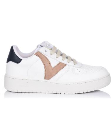 Woman Zapatillas deporte VICTORIA ZAPATILLAS MADRID EFECTO PARA MUJER EN COLOR BLANCO BLANCO