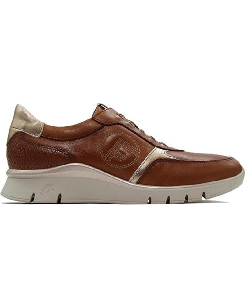 Zapatos de Mujer FLUCHOS ZAPATOS DE SPORT F2074 MUJER CUERO MARRóN