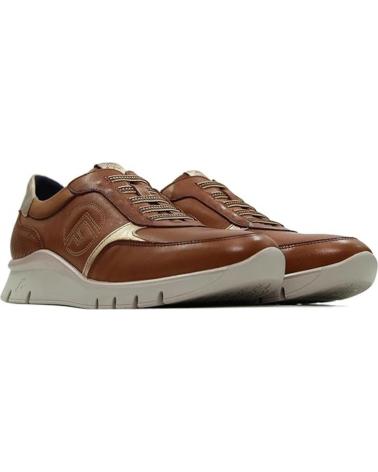 Zapatos de Mujer FLUCHOS ZAPATOS DE SPORT F2074 MUJER CUERO MARRóN