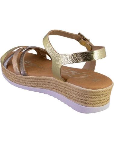 Sandalias de Mujer OH MY SANDALS 5425-2458 SANDALIAS DE MUJER BLANCO PIEL PLATINO