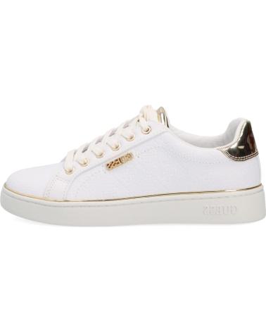 GUESS ZAPATILLAS BECKIE EN COLOR PARA MUJER BLANCO