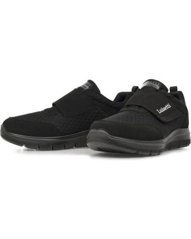 Schuhe für Herren LUISETTI LUISTTI - ZAPATO DEPORTIVO CON CIERRE DE VELCRO PLANTILLA LINUX NEGRO