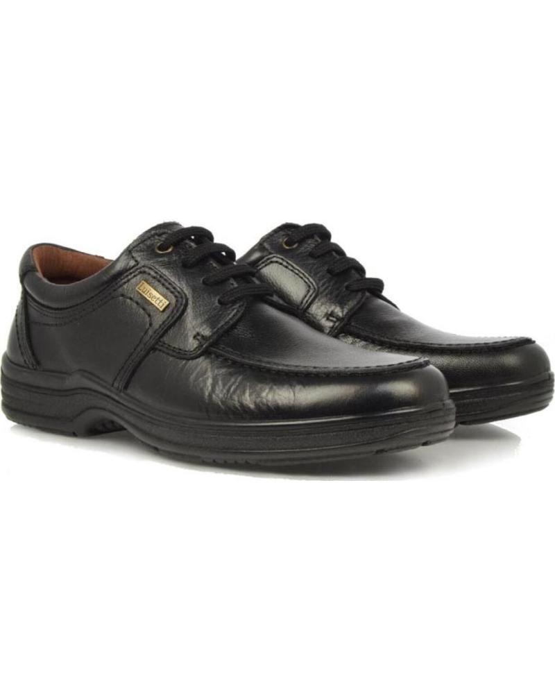LUISETTI TUCSON 20403ST SCHWARZER LEDERSCHUH PIEL CALIMA NEGRO