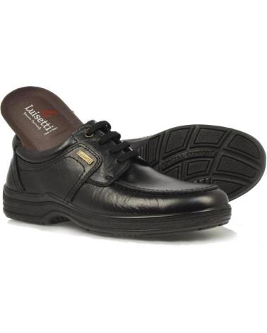 Zapatos de Hombre LUISETTI ZAPATO 20403ST NEGRO HOMBRE PIEL CALIMA NEGRO