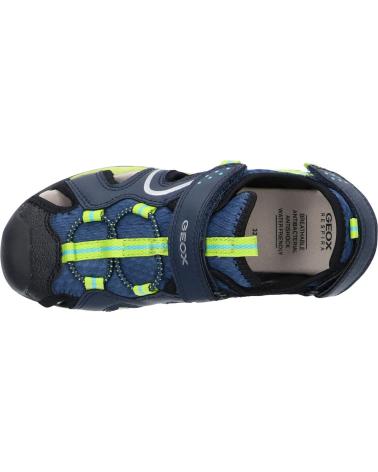 Sandales pour Garçon GEOX J250RB 014ME J BOREALIS C4052 DK BLUE-LIME