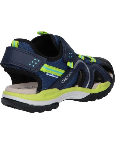 Sandales pour Garçon GEOX J250RB 014ME J BOREALIS C4052 DK BLUE-LIME