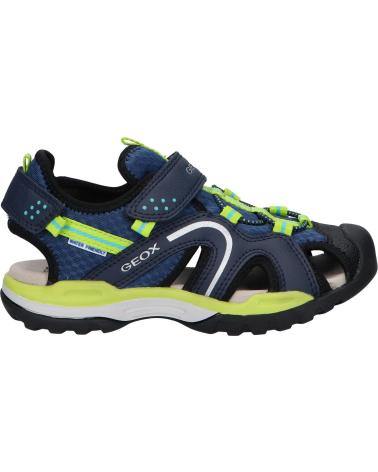 Sandales pour Garçon GEOX J250RB 014ME J BOREALIS C4052 DK BLUE-LIME