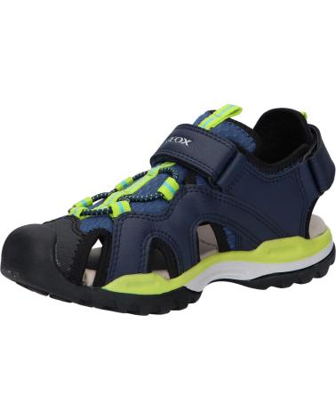 Sandales pour Garçon GEOX J250RB 014ME J BOREALIS C4052 DK BLUE-LIME
