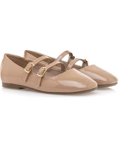 Ballerines pour Fille MTNG MANOLETINAS MUSTANG PARA NINAS EN COLOR BEIGE BEIGE