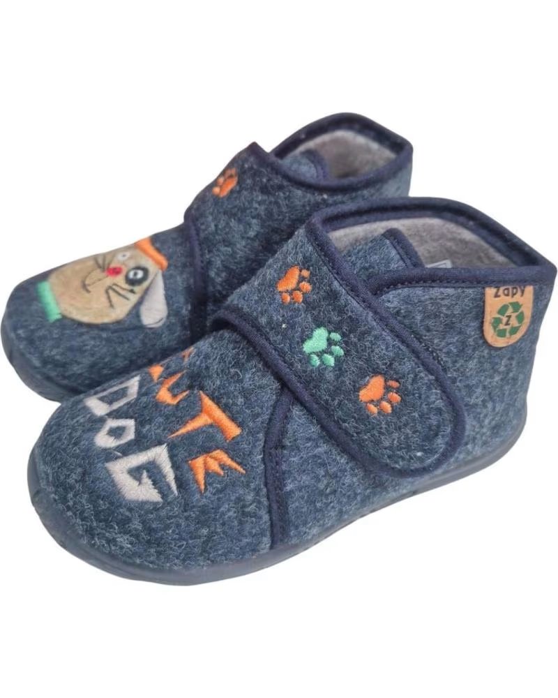 Hausschuhe für Junge ZAPY JUNGEN MARINEBLAU MARINO