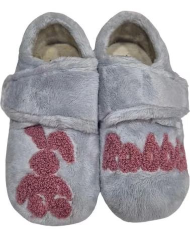 ZAPY Zapatillas De Casa en color gris para nina GRIS