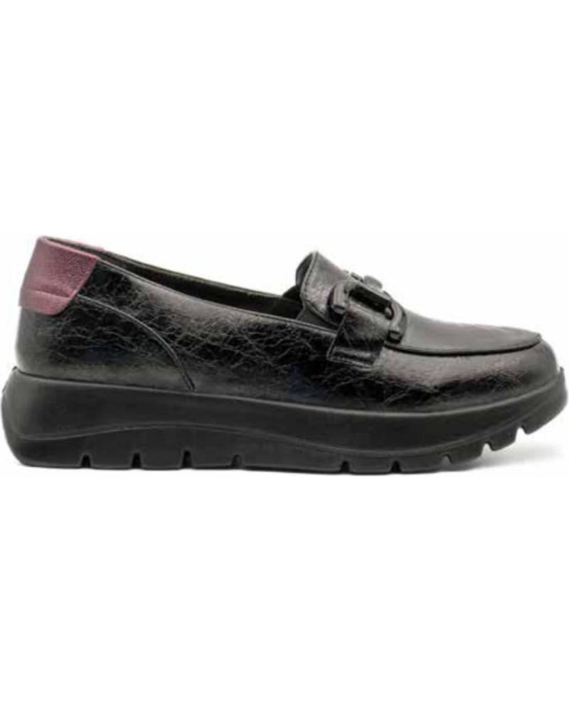 Woman Mocasines MYSOFT MOCASIN CONFORT PARA MUJER 24M623 COLOR NEGRO