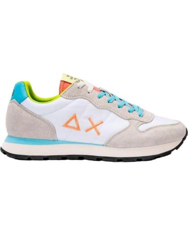 Deportivas de Hombre SUN68 SUN 68 ZAPATILLAS TOM FOR PEACE BIANCO BLANCO