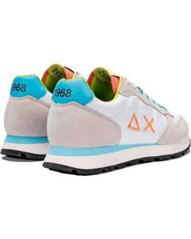 Deportivas de Hombre SUN68 SUN 68 ZAPATILLAS TOM FOR PEACE BIANCO BLANCO